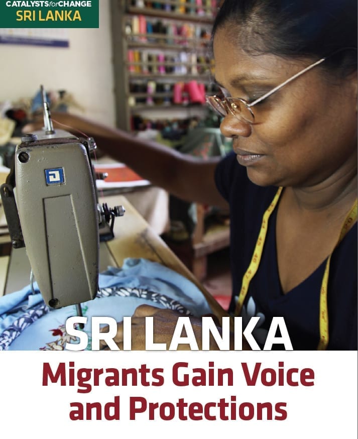 SRI LANKA: Migrants Gain Voice and Protections (2013)