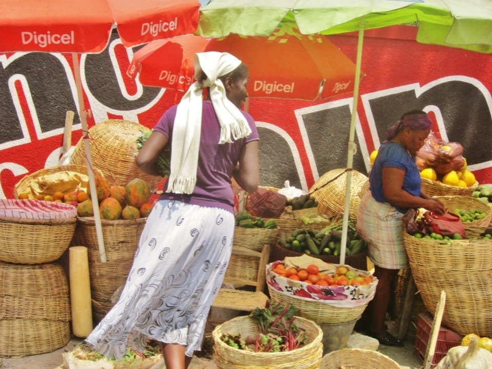 Haiti market