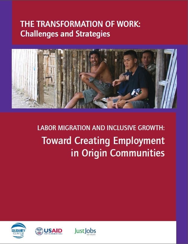 Labor Migration and Inclusive Growth: Toward Creating Employment in Origin Communities (2015)