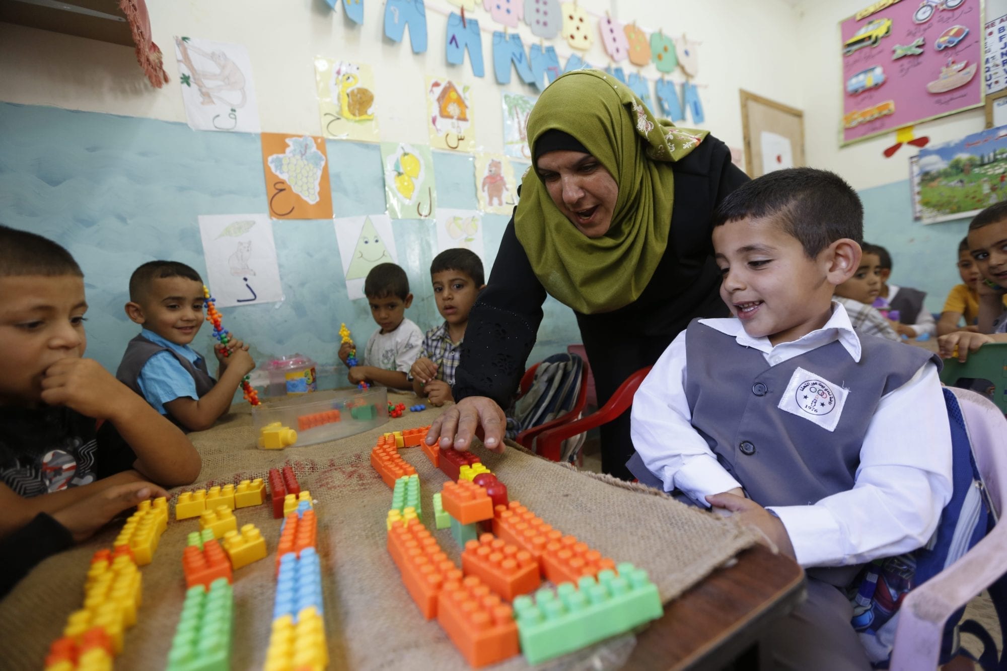 Palestine, kindergarten teacher, Solidarity Center