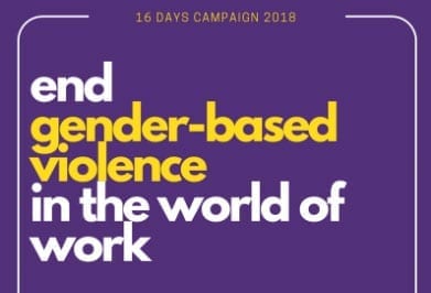 gender-based violence, 16 Days of Activism, Solidarity Center
