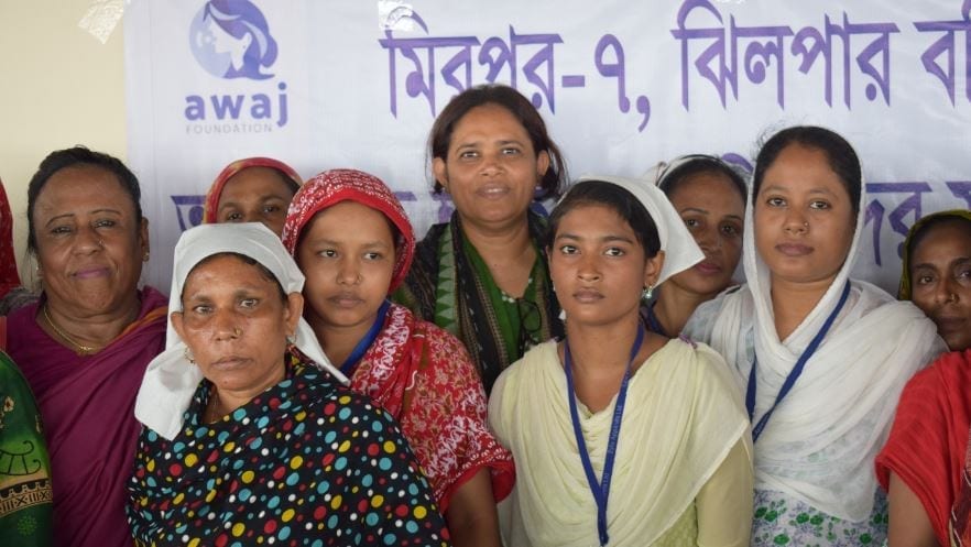 Bangladesh, Solidarity Center, worker rights, slum fire