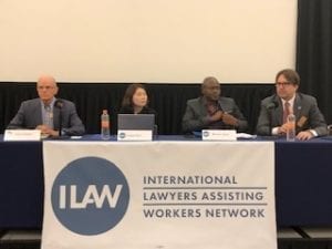 International Lawyers Assisting Workers network conference, Solidarity Center, worker rights