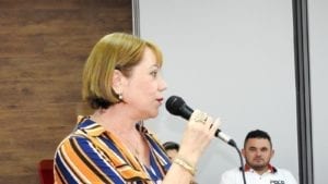 Francisca Trajan, president of Brazil garment worker union, Solidarity Center