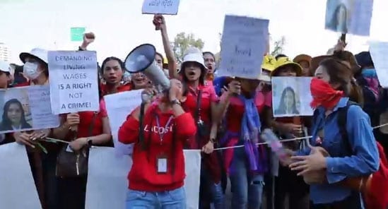 Cambodia, NagaWorld strike, wages, Solidarity Center