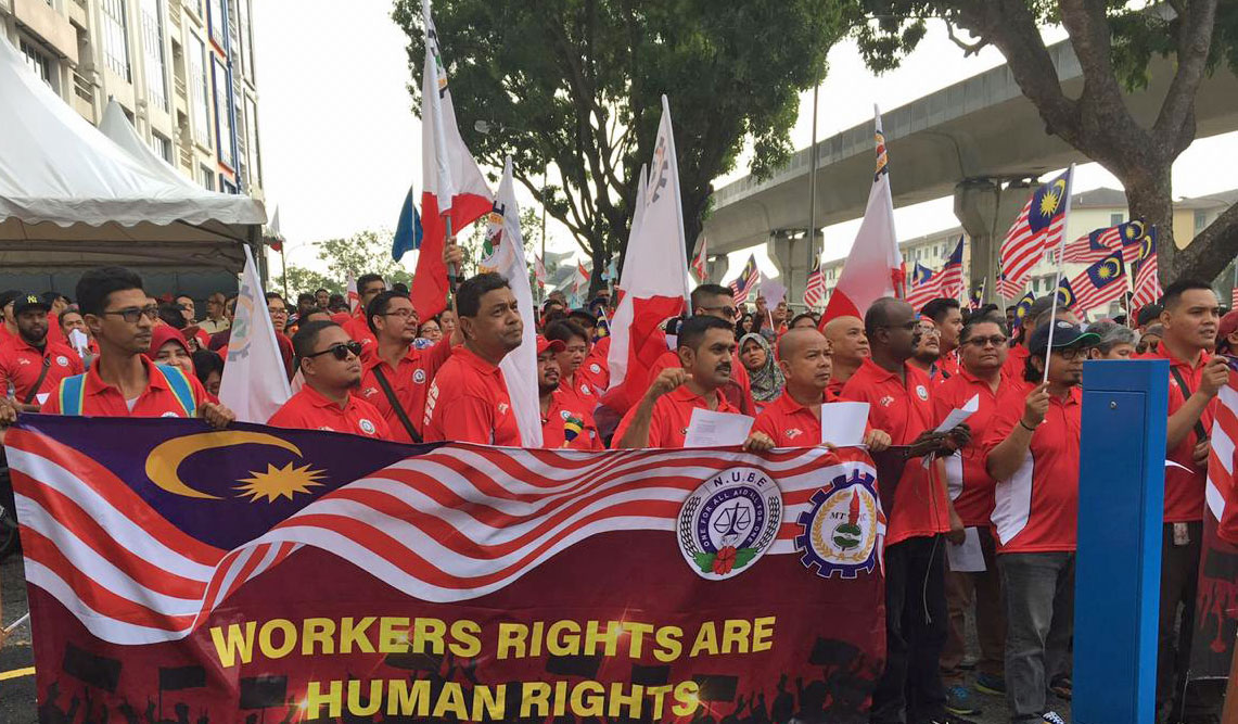 Malaysia, worker rights, Solidarity Center