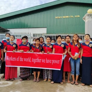 Myanmar Garment Workers Stand Strong, Win New Pact