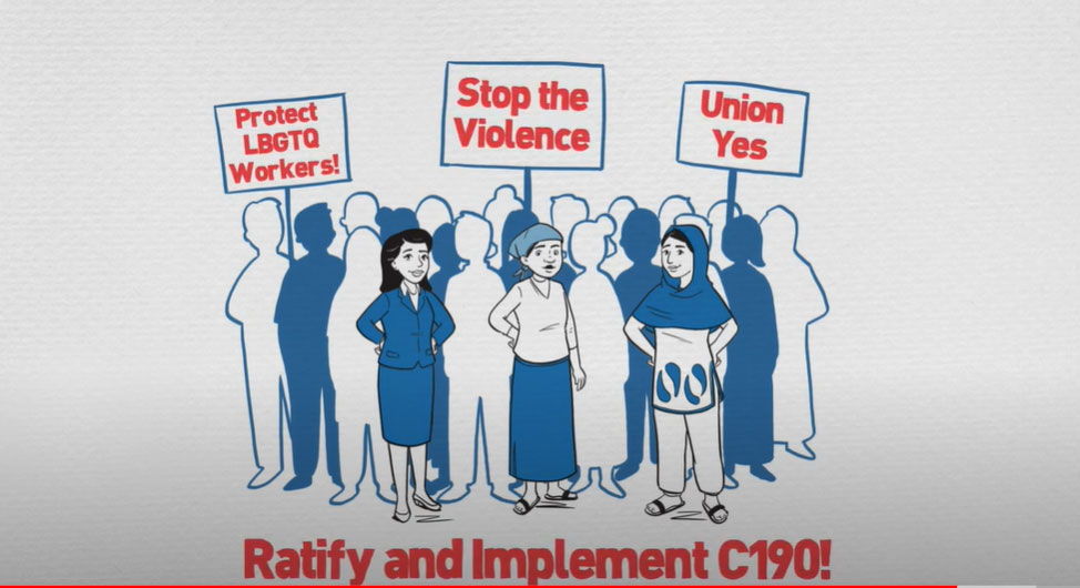 gender equality, gender-based violence at work, GBV, worker rights, Solidarity Center