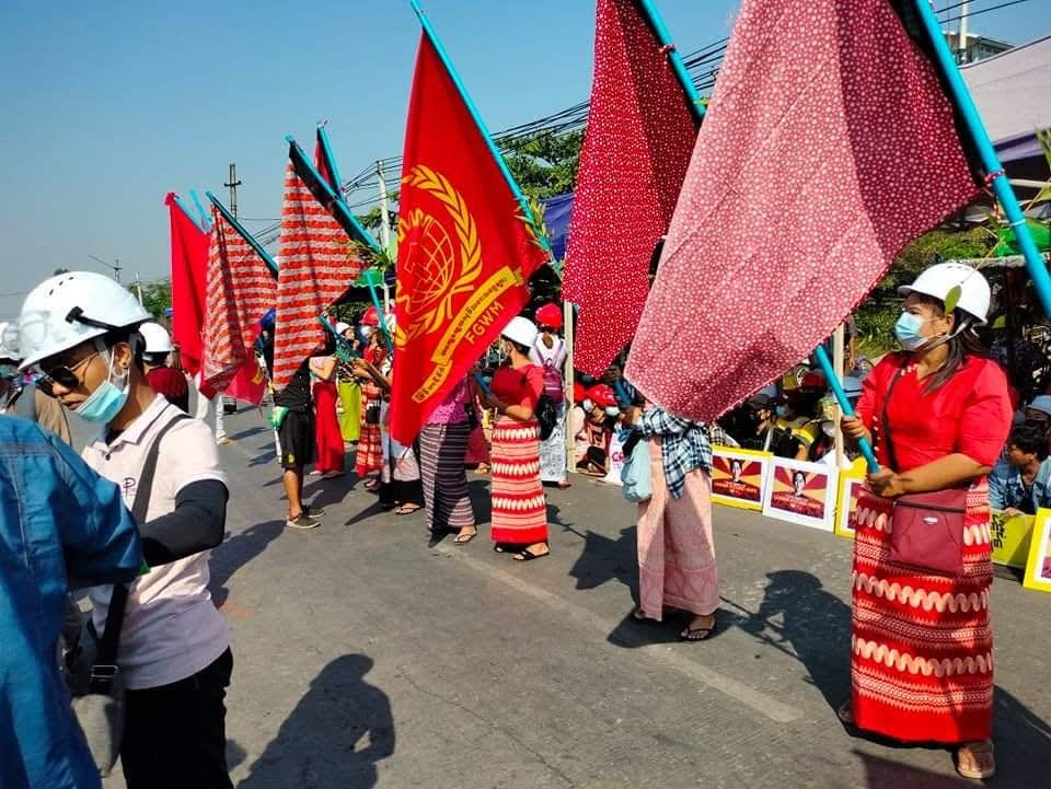Myanmar: Unions Organize General Strike as Military Violently Cracks Down