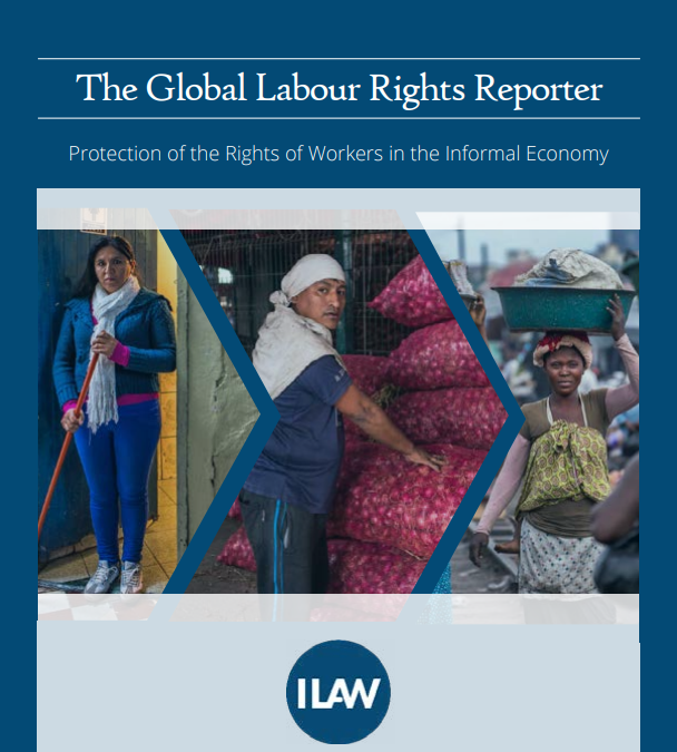 ILAW JOURNAL: ADVANCING THE RIGHTS OF INFORMAL WORKERS